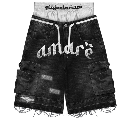 ProjectAmaré Distressed Jorts