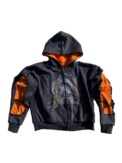 Orange Chaos Thermal ZipUp