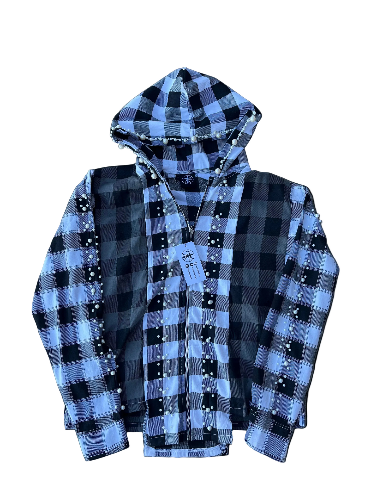 Black Rock & Roll Fusion Flannel