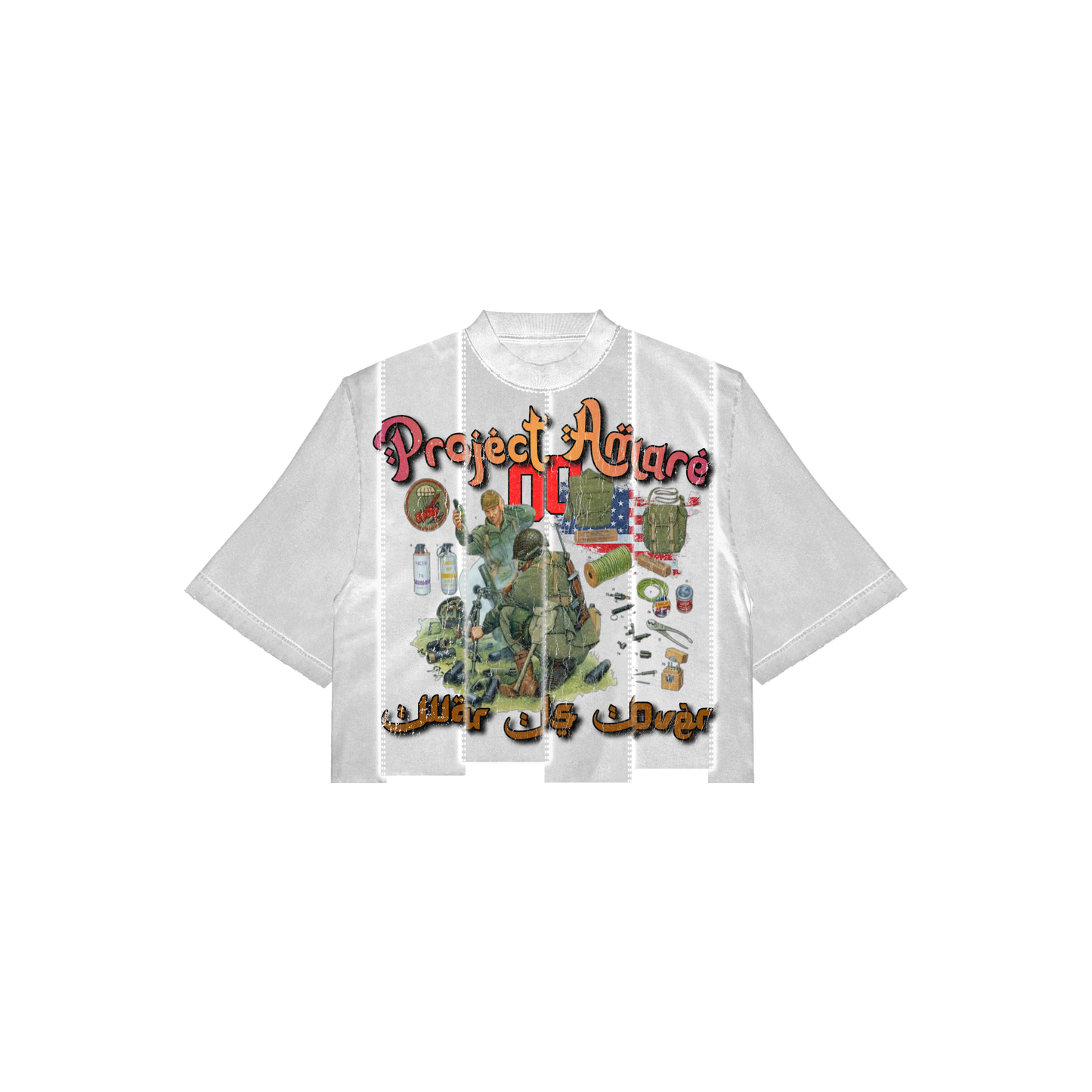 War Is Finally Over Damaged Tees
