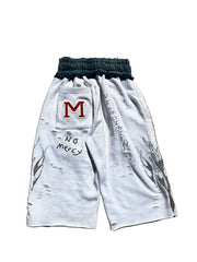 White Mercy Shorts