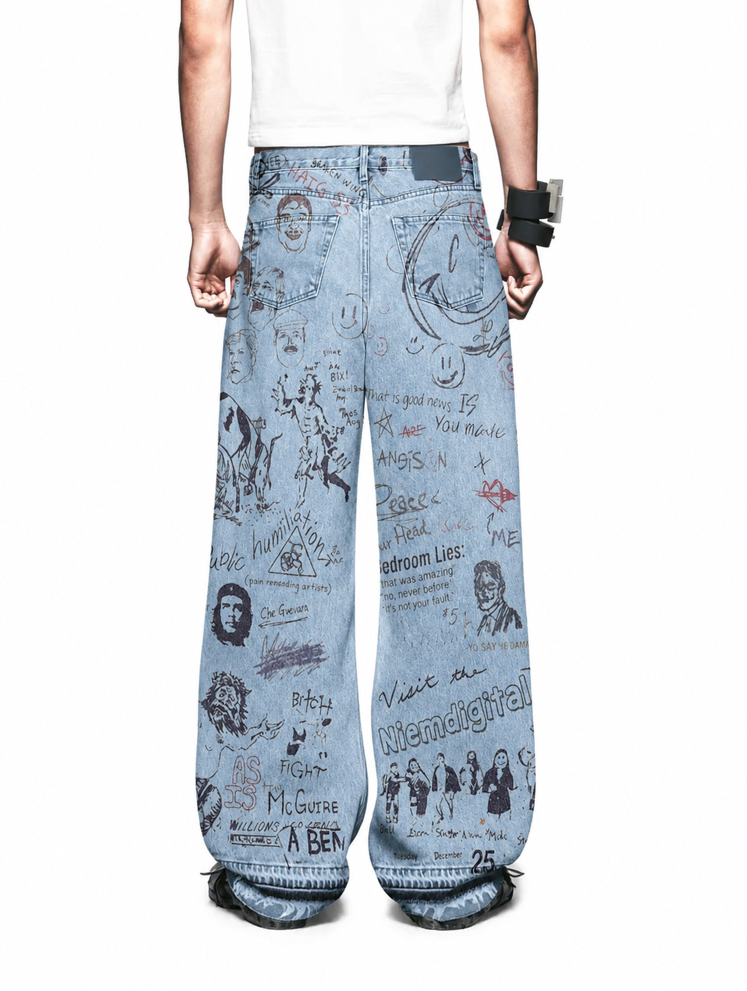 NiemDigital "We Love Art" Jeans