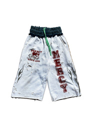 White Mercy Shorts