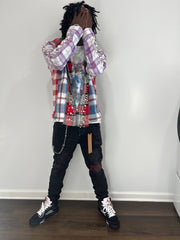 Red Rock & Roll Fusion Flannel