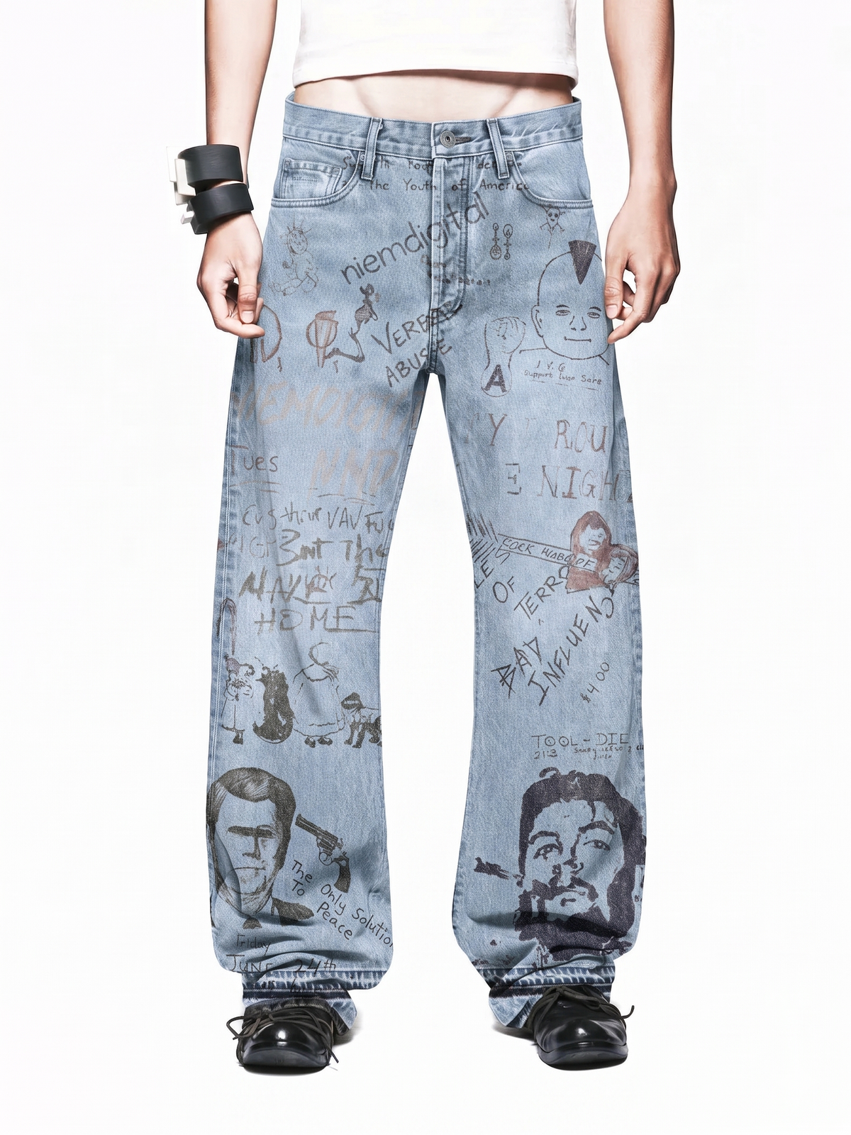NiemDigital "We Love Art" Jeans